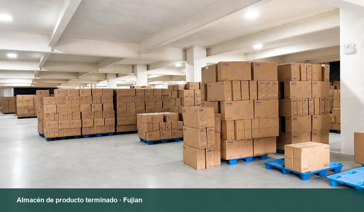 Área de control utilizada para revisar equipos y componentes de masaje