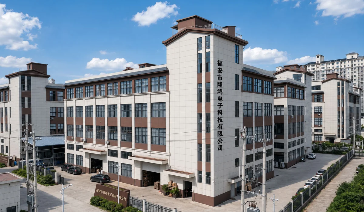 Exterior de la base de producción de equipos de masaje en Fujian