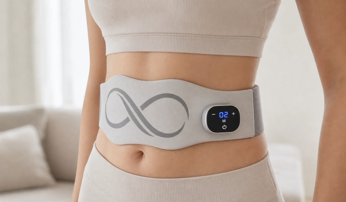 Funciones visibles de Masajeador lumbar EMS inalámbrico con calor y voz LH-045