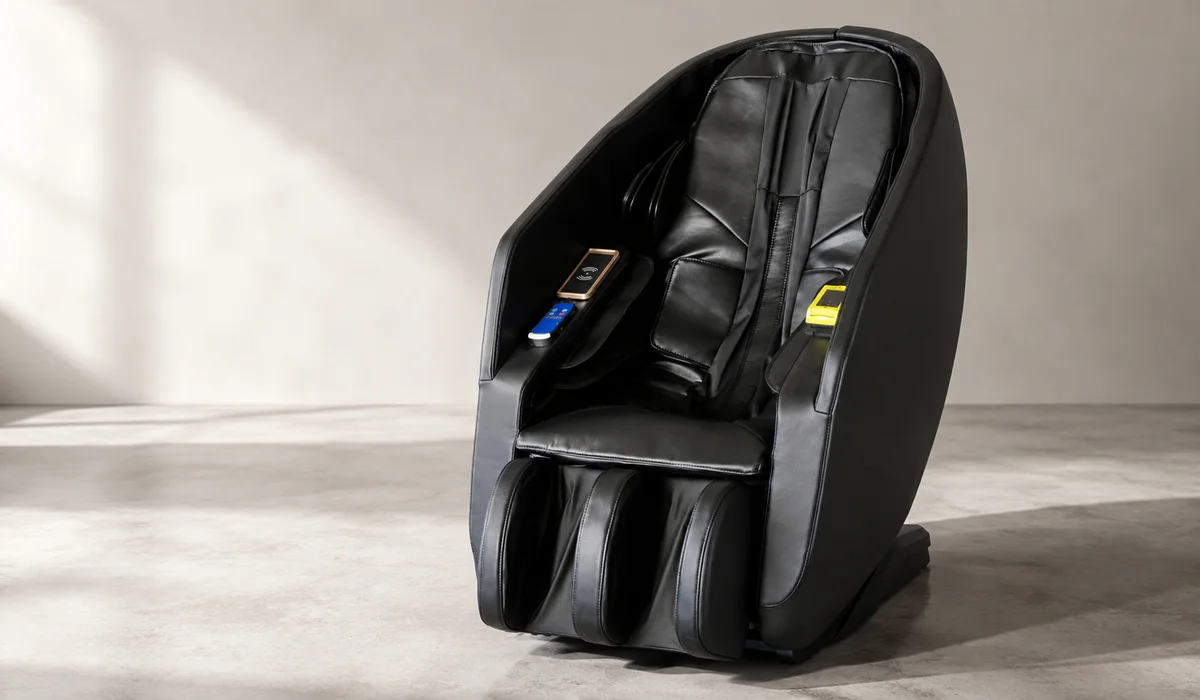 Zonas de asiento y piernas del sillón comercial LH-082