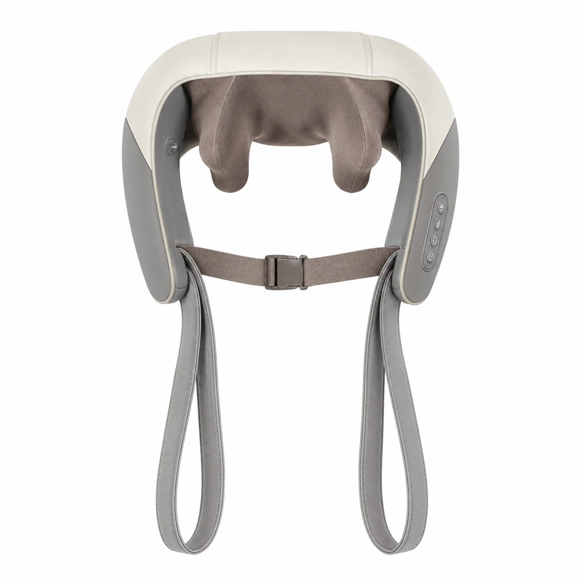 Vista frontal de Masajeador portátil recargable de cuello y espalda LH-083