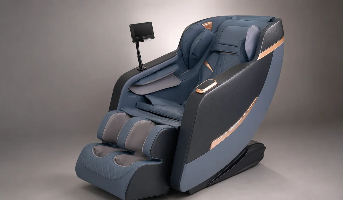 Materiales y controles del sillón de masaje LH-090